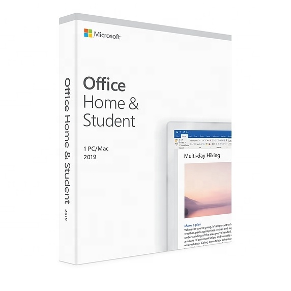 Microsoft Office Home and Student 2019 ไมโครซอฟท์ ออฟฟิศ สำหรับ Windows