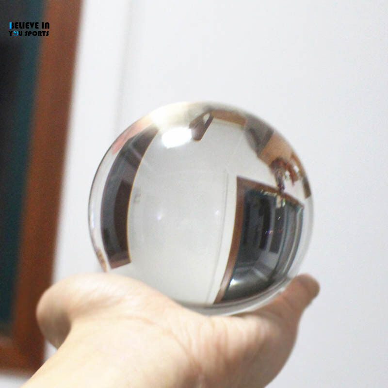30/40/50mm Clear Glass Crystal Ball for Photography Props Home Decoration Gifts BELIEVE IN YOU
