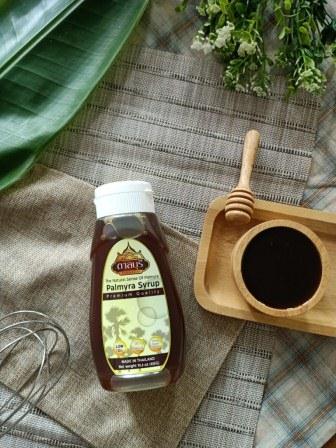 น้ำหวานตาลโตนดบรรจุขวดบีบพลาสติก 435 ก ราคา 150 บาท*ส่งฟรี
