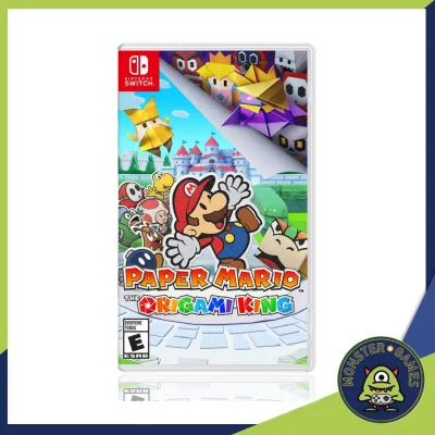 Paper Mario The Origami King Nintendo Switch game (เกมส์ Nintendo Switch)(ตลับเกมส์Switch)(แผ่นเกมส์Switch)(ตลับเกมส์สวิต)(Mario Paper Switch)