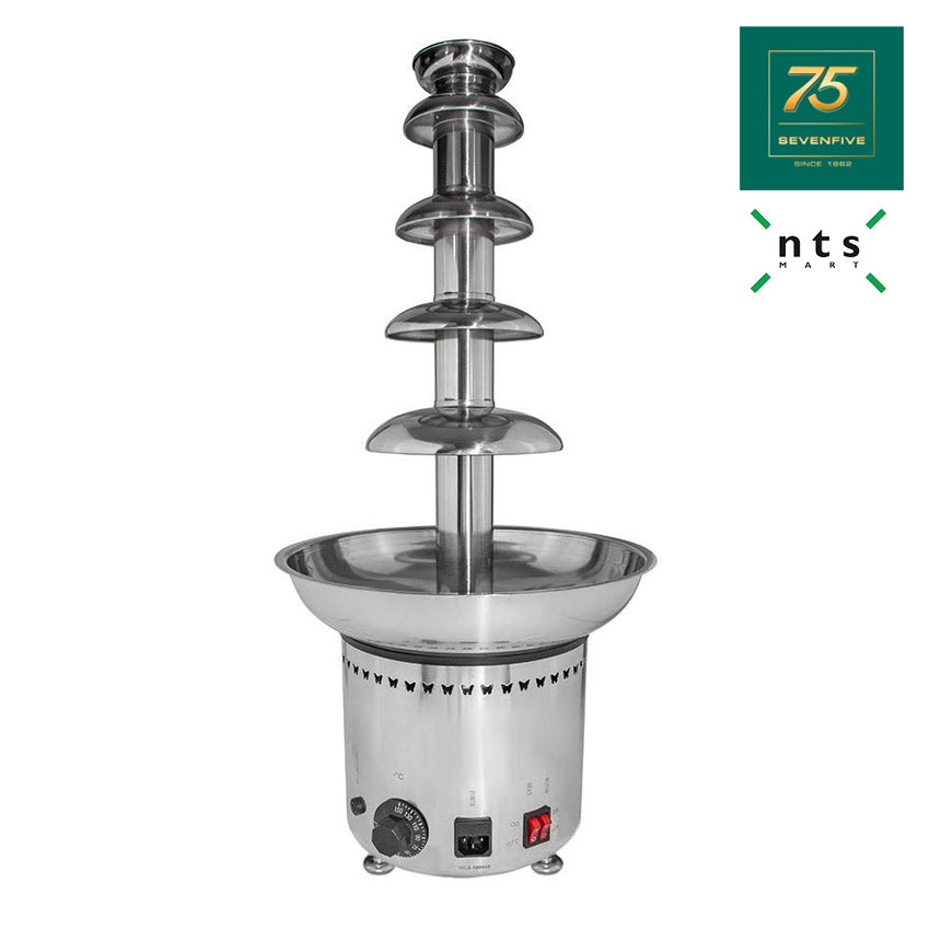 PRIMO เครื่องทำช็อคโกแลตฟองดู เครื่องทำฟองดู แบบน้ำตก 5ชั้น PIM1-CF5 ราคา 20,102 บาท*ส่งฟรี