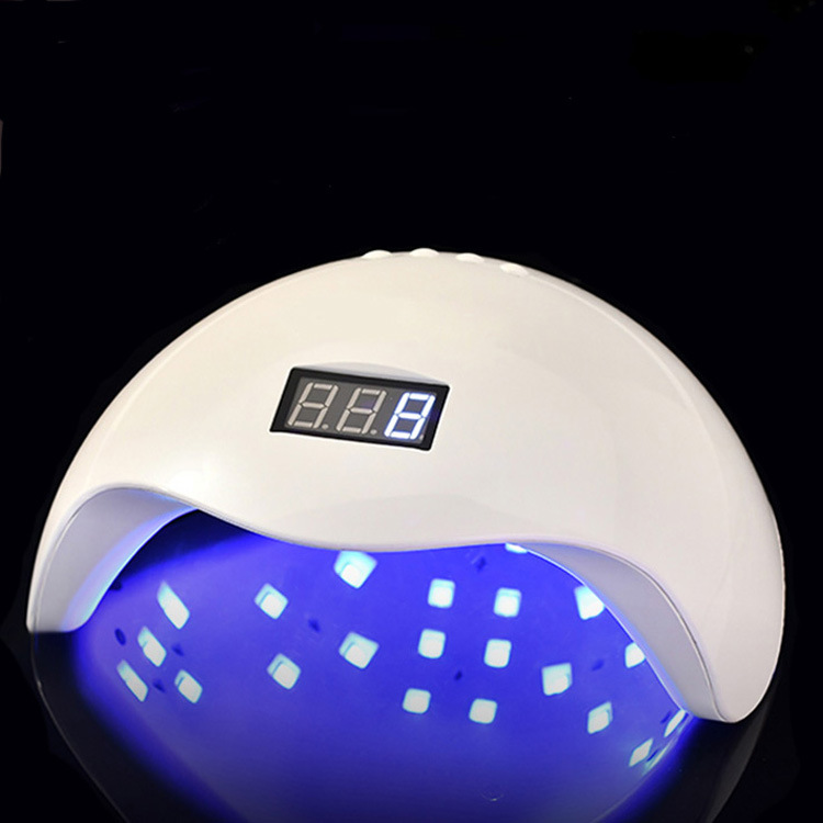 Boqi Factory  เครื่องอบเล็บเจลSun 5 UV LED 48 W เครื่องอบเล็บเจล เครื่องอบสีเจล เครื่องอบเล็บF5 UV LED Smart Lamp 2.0 เครื่อง