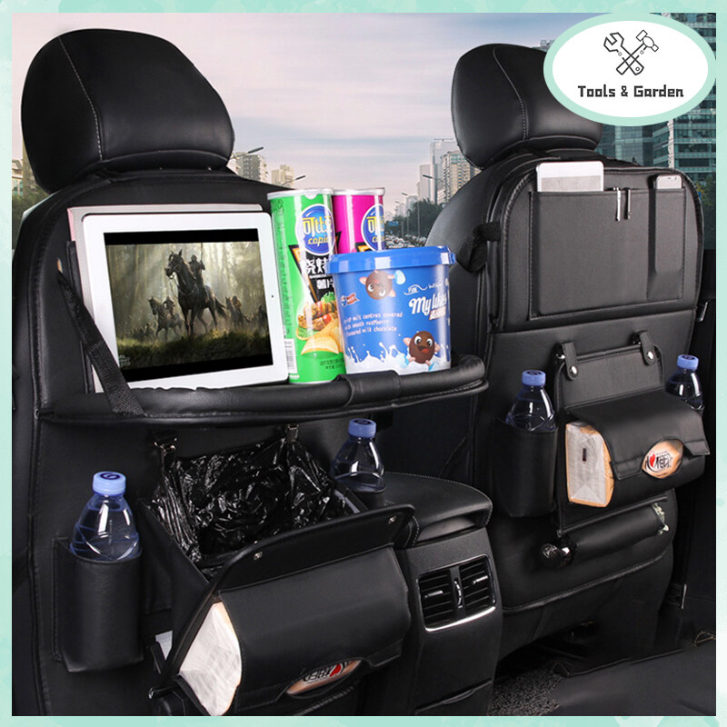 T&G ที่วางและเก็บของในรถยนต์ กระเป๋าเก็บเบาะรถยนต์ เก็บของในรถ แขวนหลังเบาะ กระเป๋าใส่ของหลังเบาะรถยนต์