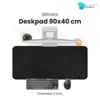 แผ่นรองเมาส์ Sillicons Desk pad size90x40 แผ่นรองเมาส์สักกะหลาด (รับประกันสินค้า 7 วัน)
