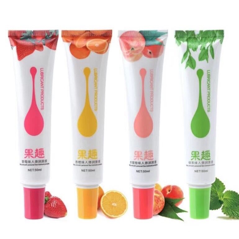 เจลหล่อลื่น fruity ขนาด 50ml ไม่ระบุชื่อสินค้า