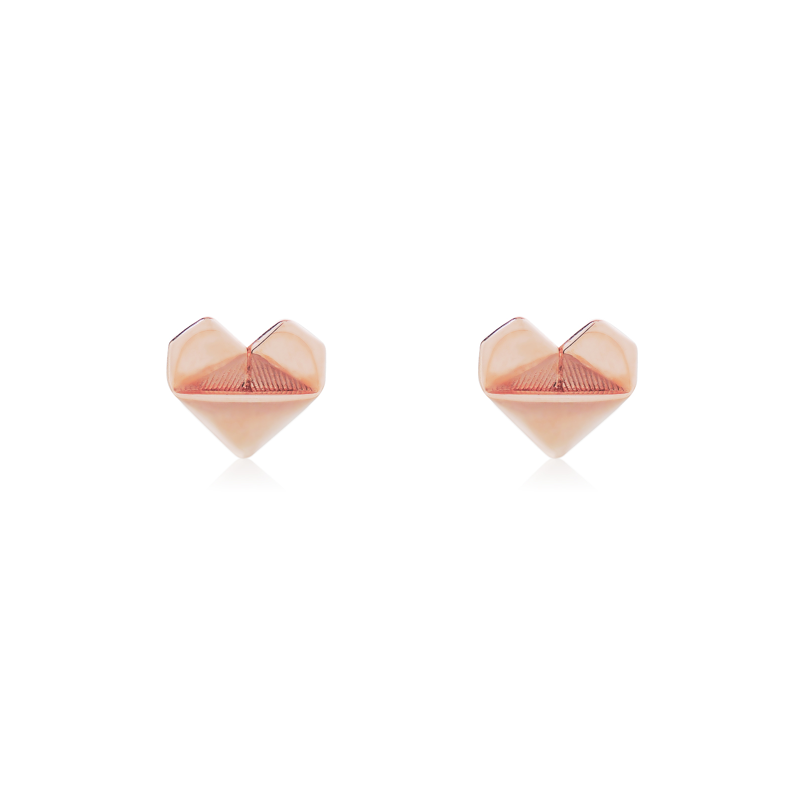 ORIGAMI LUCKY STUD EARRINGS ต่างหูลายกระดาษพับ สัญลักษณ์แห่งความโชคดี และ ความสุข  13 ลาย