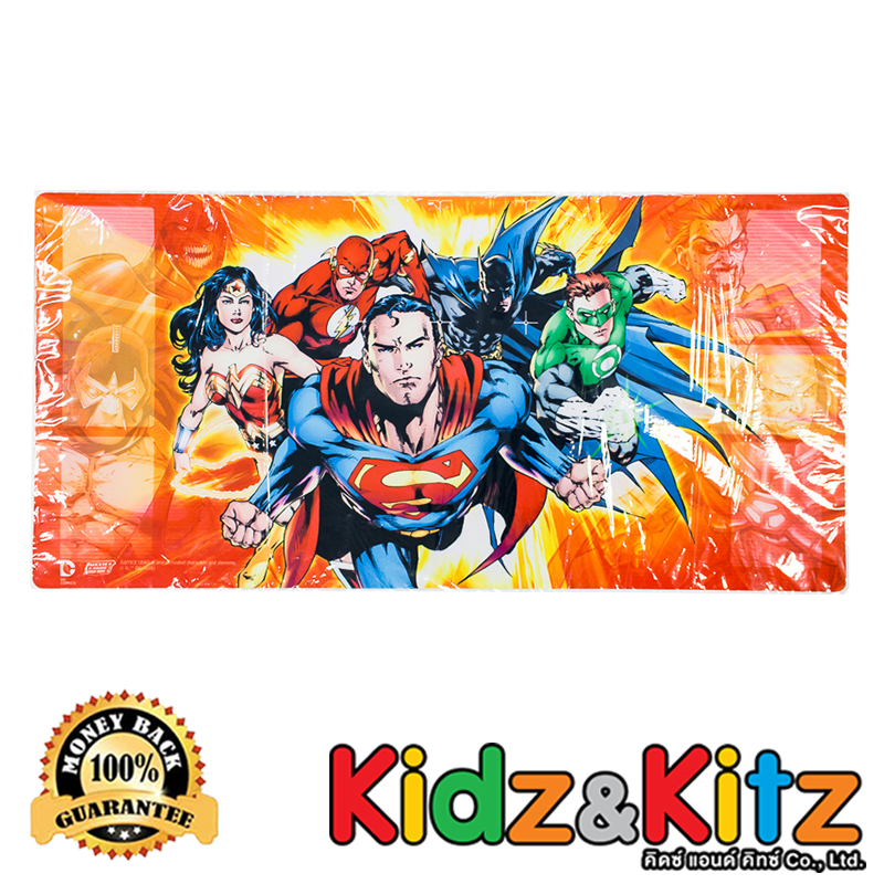 Justice League Rubber Play Mat Vol. 1 / แผ่นรองเล่น สนามเล่นการ์ดแบบยาง ลายจัสติสลีก