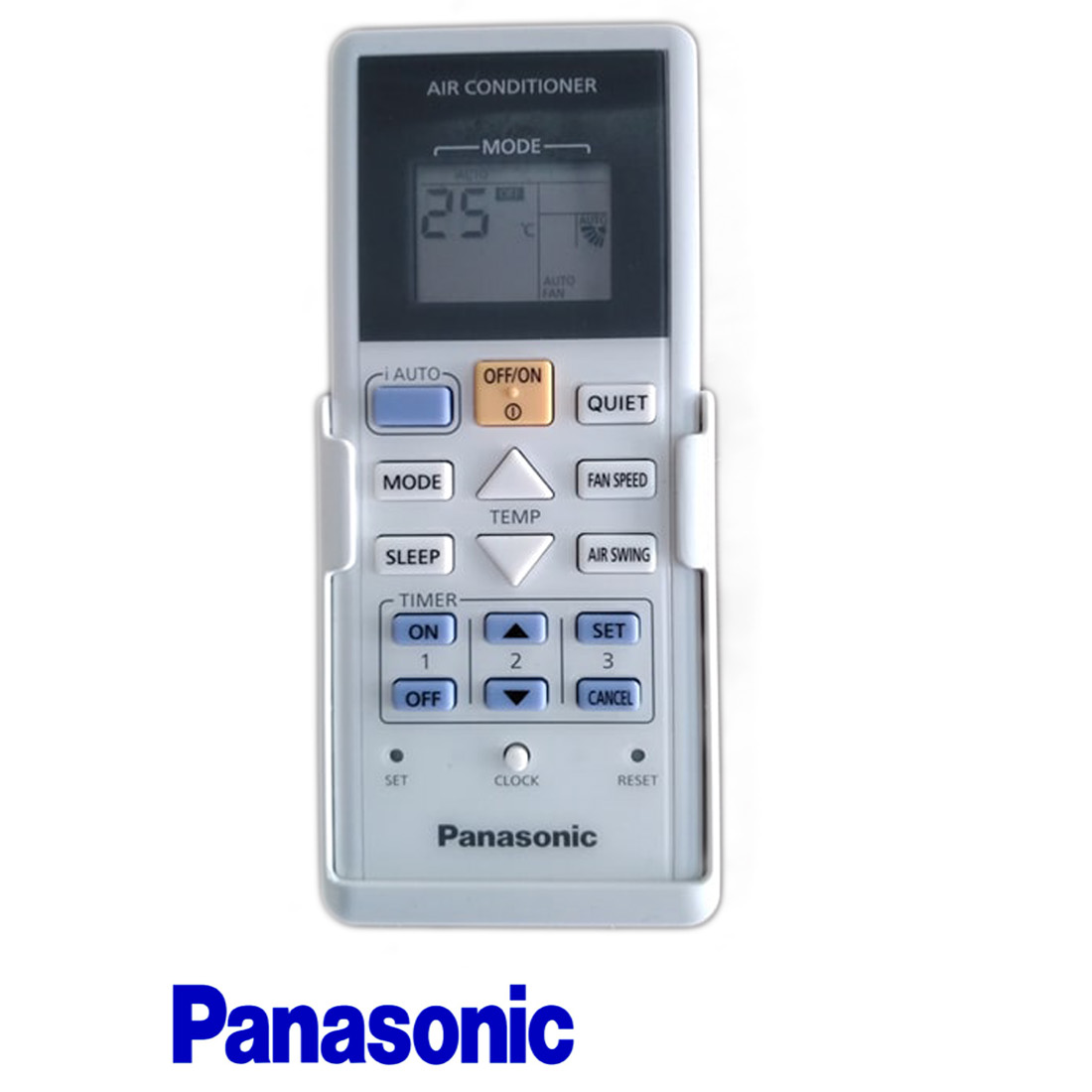 Panasoni รีโมทแอร์ พานาโซนิค Panasonic ของแท้100% [ ใช้ได้ทุกรุ่น]  ไม่ต้องจูนใส่ถ่านใช้ได้เลย มีสินค้าพร้อมส่ง
