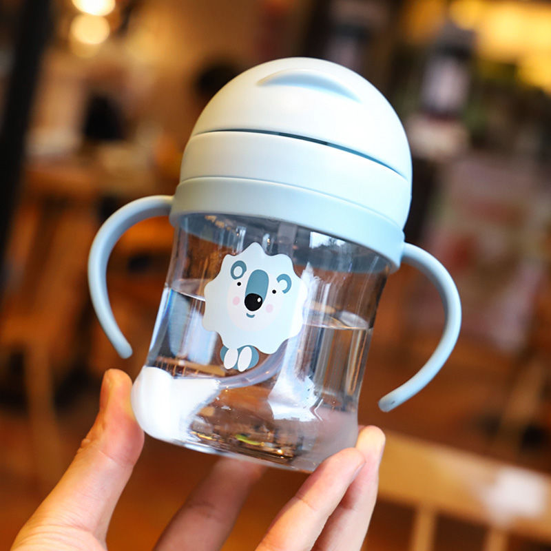 ขวดหัดดื่ม แก้วน้ำหัดดื่ม มีให้เลืกทั้ง 250ml กับ 350ml นอนดูดได้ กันสำลัก มีหูจับ ร้านมีพร้อมส่ง
