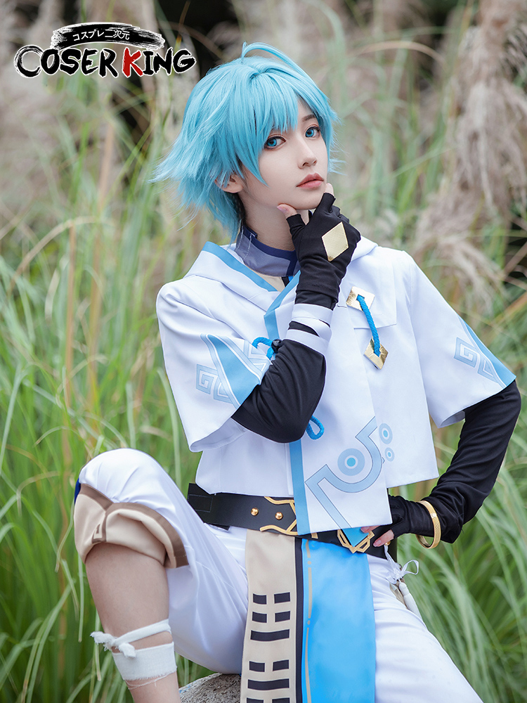[LXYH- COSER KING] Game Genshin Impact Chongyun Cosplay Costume Dress Wig Props เครื่องแต่งกายคอสเพลย์ การ์ตูนอะนิเมะ ชุดแฟนซี ราคา 2,883 บาท*ส่งฟรี