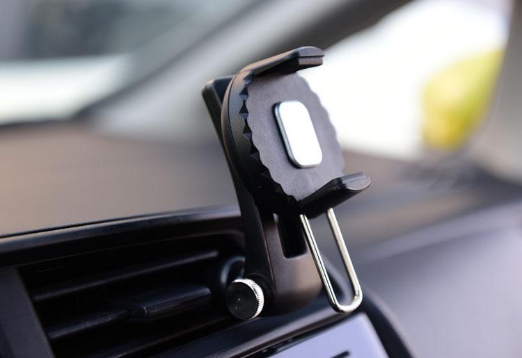 SKY SHOP ที่ยึดโทรศัพท์ภายในรถยนต์  หมุนได้360องศา หมุนง่ายไม่ร่วงCar phone holder Mobile phone holder Car Monut GPS 360 Degree Adjustable