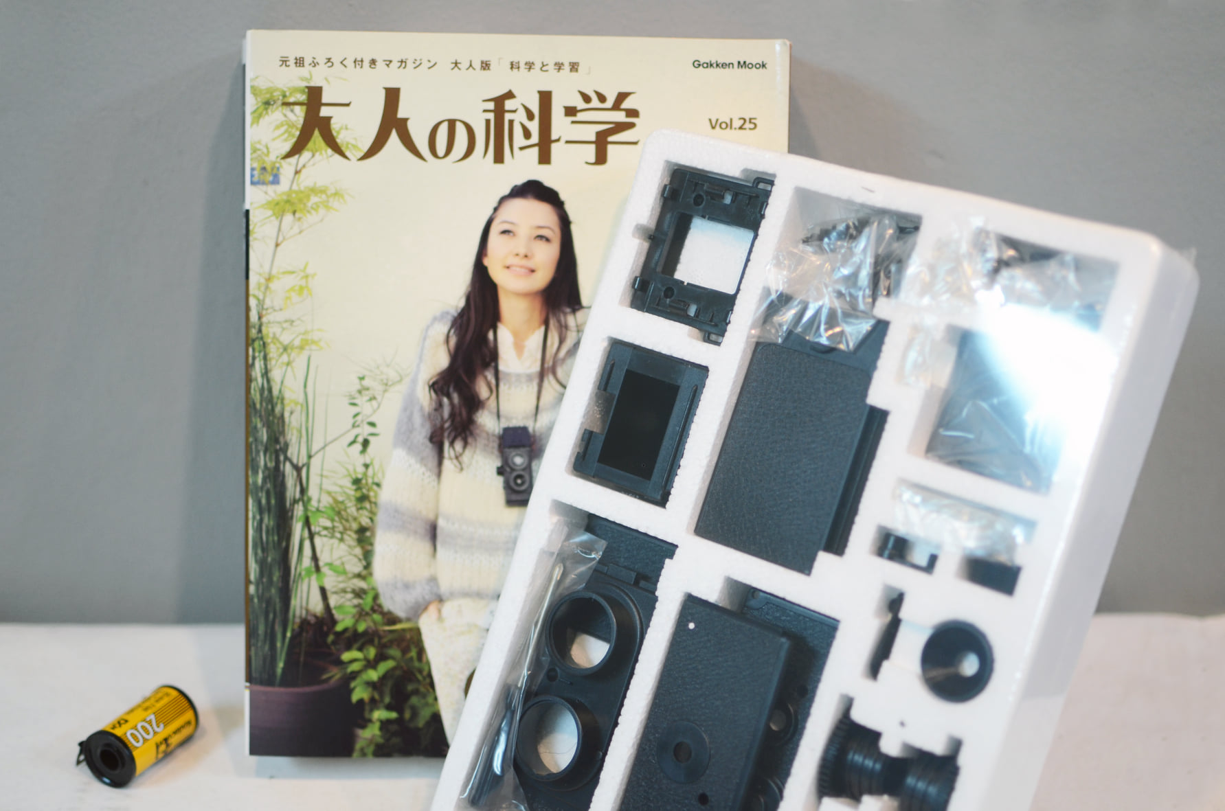 กลัองฟิล์ม Garkkenflex Twin Lens Reflex (กล้องประกอบmodel kit)