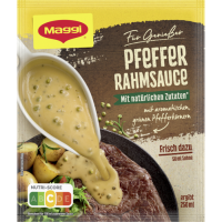แม็กกี้ ครีมมี่ เปปเปอร์ซอส ซอสพริกไทยดำกึ่งสำเร็จรูป 22 กรัม - Maggi Creamy Pepper Sauce Instant 22g