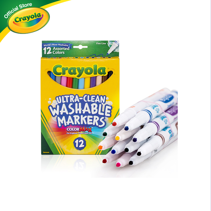Washable Markers Crayola ราคาถูก ซื้อออนไลน์ที่ - พ.ย. 2022  Lazada.co.th