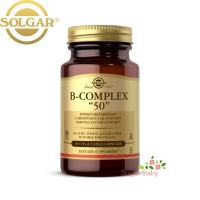 Solgar B-Complex 50 (100/250 Vegetable Capsules) วิตามินบีรวม (100/250 เวจจี้แคปซูล)