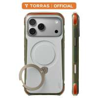 [สินค้าใหม่ล่าสุด] TORRAS Ostand Q3 Air Pro เคส iPhone18/17 Pro Max | ขาตั้งแม่เหล็ก กันกระแทก | ระบบถุงลมนิรภัย ผิวด้าน จับถนัดมือ