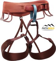 BLACK DIAMOND Momentum Harness Womens ฮาร์เนสปีนหน้าผา สำหรับผู้หญิง เทคโนโลยีใหม่ที่ลดน้ำหนัก ลดการเสียดสี และระบายกาศดีเยี่ยม