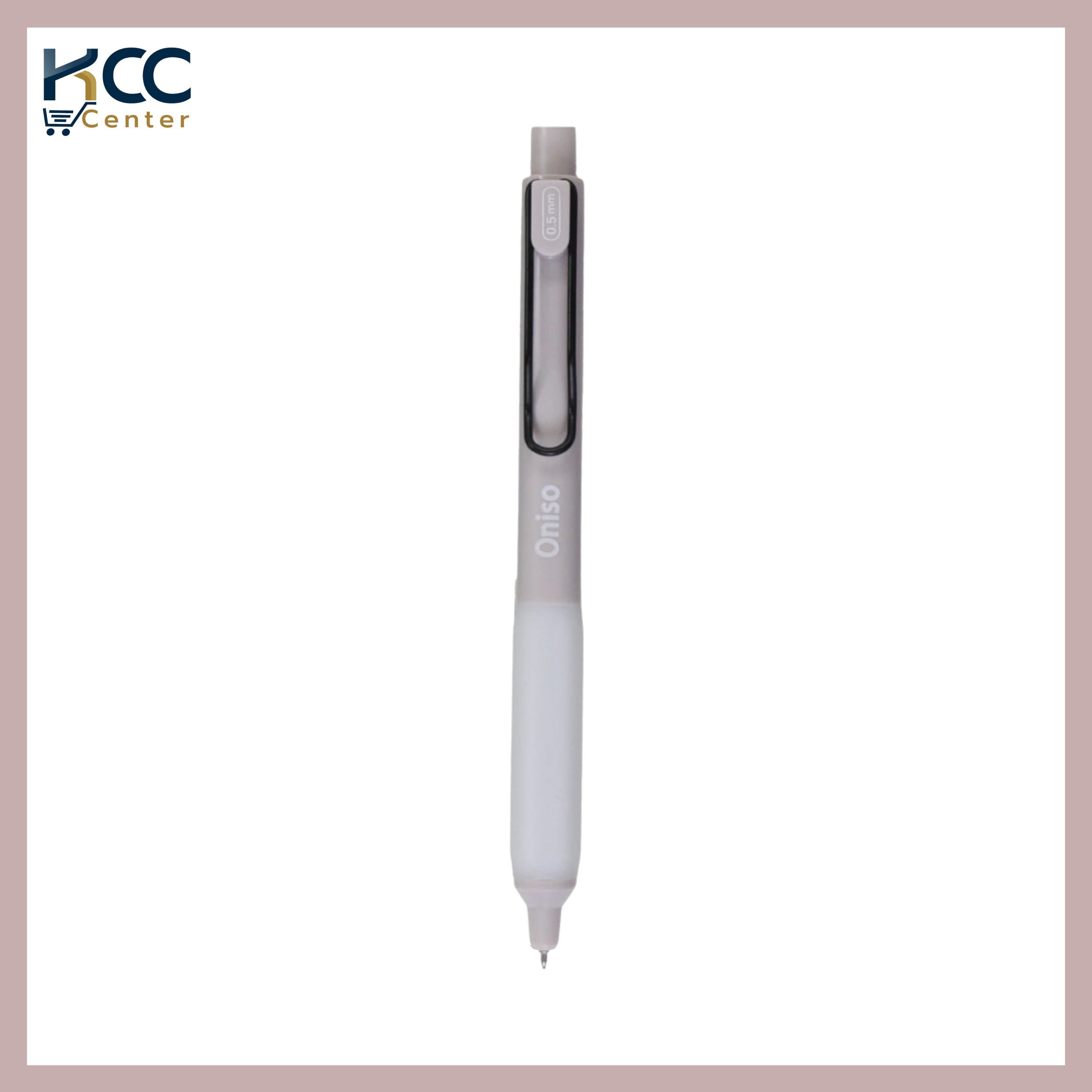 ปากกา ปากกาเจล 0.5mm. หมึกน้ำเงิน Oniso รุ่น Oni-9133 เปลี่ยนไส้ได้ หมึกแห้งไว (จำนวน 1 ด้าม)