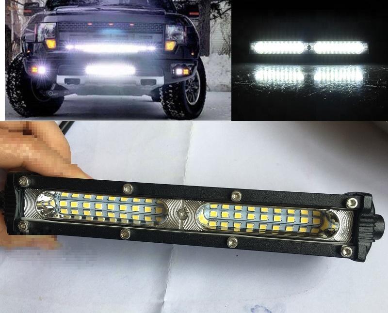 [ NEW ] Car Led Work Light 54W LED Work light bar ไฟสปอร์ตไลท์ ไฟหน้ารถ ไฟท้าย ไฟรถมอเตอร์ไซต์ บิ๊กไบค์ ATV สว่างมาก 54 วัตต์ ใช้ได้ทั้ง 12V-24V เเสงขาว งานพรีเมี่ยม จำนวน 1 โคม