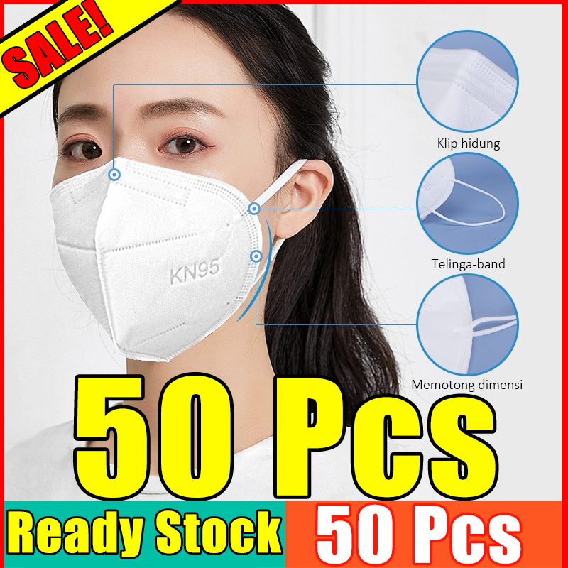 50pcs white kn95 หน้ากากอนามัย MASKER 50 KN95 facemask KN95 Wholesale facemask with design Anti-PM 2.5 N95 หน้ากากอนามัยn95 หน้ากาก n95 หน้ากาก pm25  แมสปิดปาก50ชิ้น หน้ากากอนามัย50pcs
