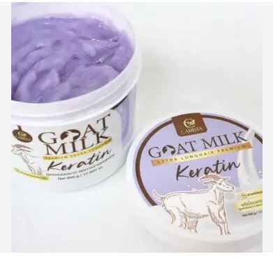 คาริสต้า เคราติน ทรีทเม้นท์นมแพะ Carista Goat Milk Premium Keratin​ 50g.