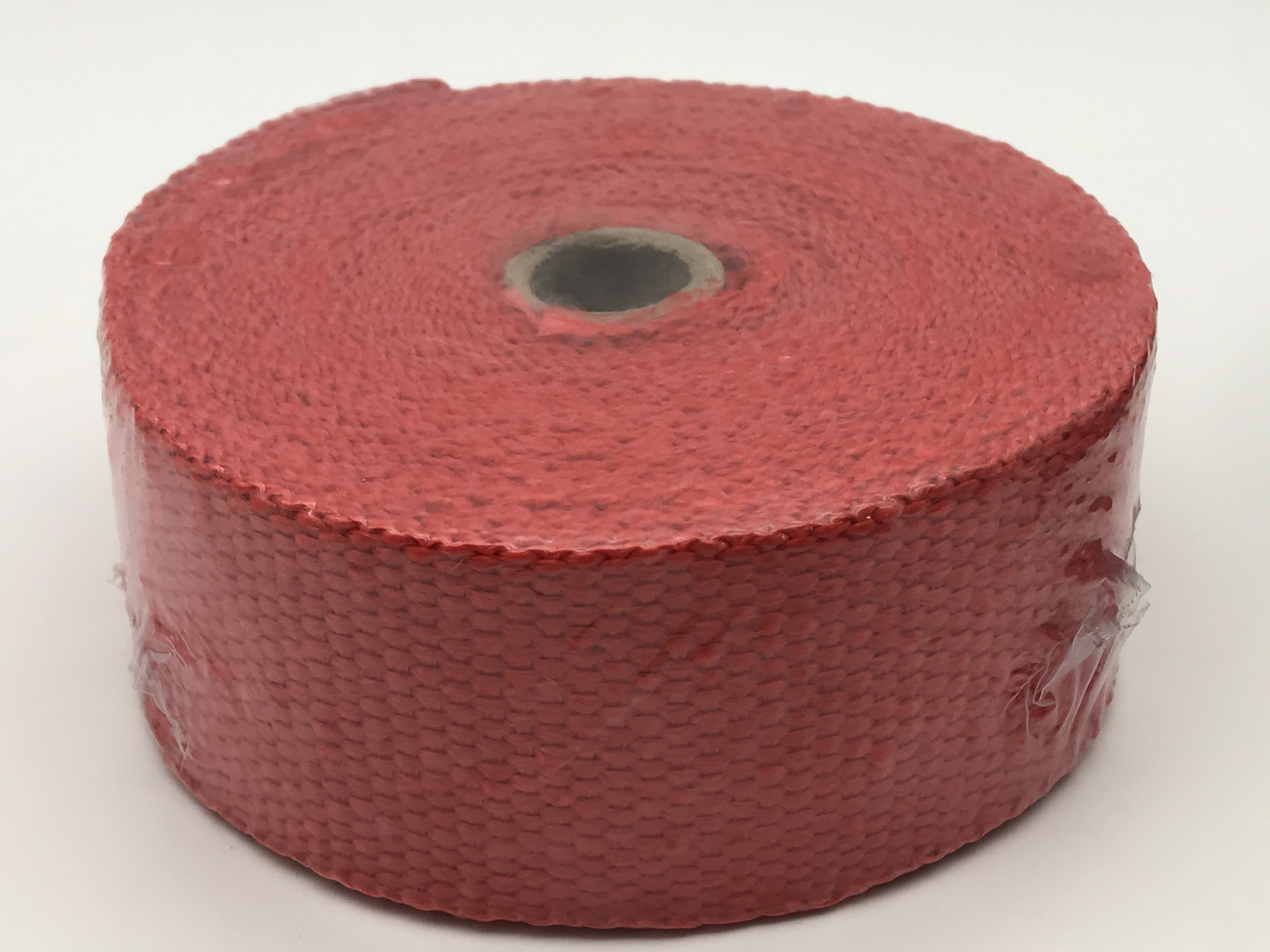 ผ้าพันท่อ ยาว10เมตร สีแดง ผ้าพันท่อ ไอเสีย เฮดเดอร์ความกว้าง 2 นิ้ว ใช้ป้องกันความร้อนที่ท่อไอเสีย