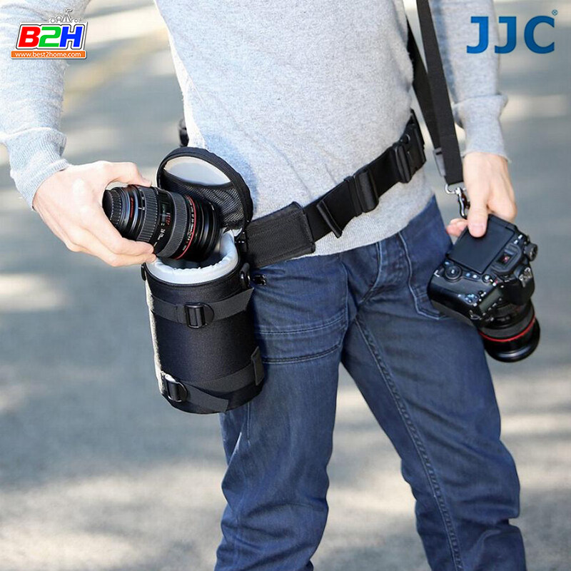 กระเป๋าใส่เลนส์ JJC DLP Deluxe Lens Pouch กันน้ำ/กันกระแทกอย่างดี DLP-5 ไซร์ 11.3 x 21.5 ซม.