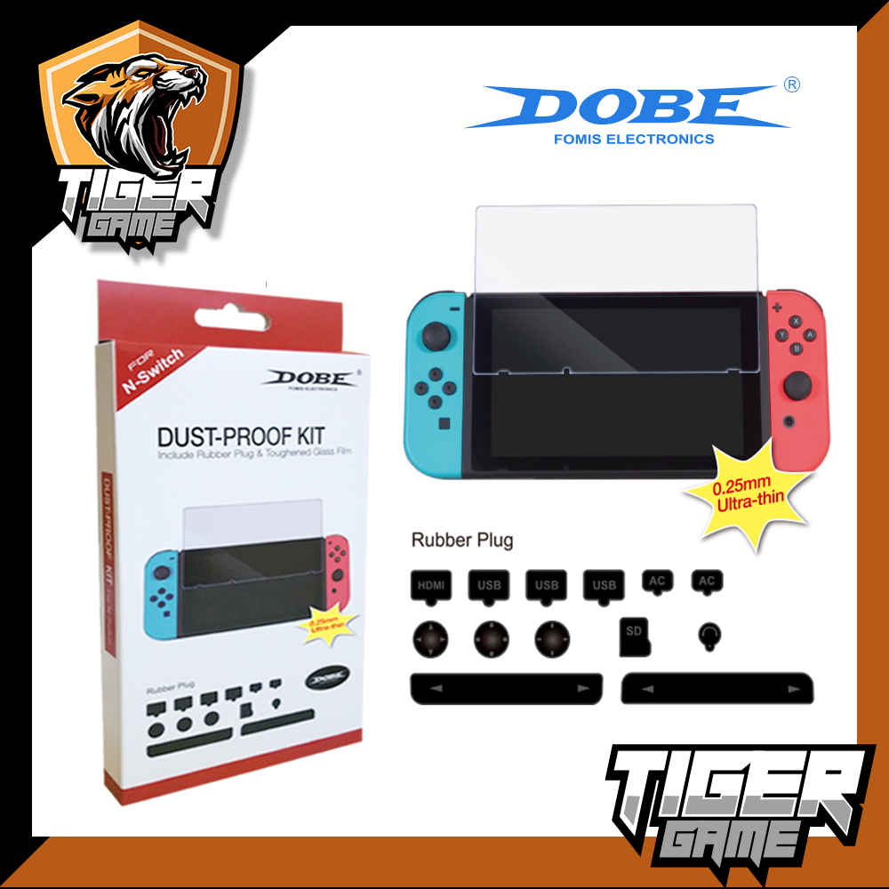 Dobe Switch Dust Proof Kit (กันฝุ่นเครื่อง Nintendo Switch)(กันฝุ่นเครื่อง Switch)(กันฝุ่น Switch)(กันรอย switch)(กันฝุ่น Switch)