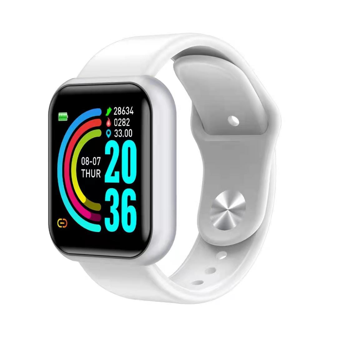 【ส่งจากประเทศไทย】Smart watch นาฬิกาข้อมือ สมาร์ทวอช นาฬิกาบลูทูธ เมนูภาษาไทย เปลี่ยนหน้าจอได้ มีโหมดกีฬา โทรได้ แจ้งเตือนข้อความ ถ่ายรูปได้ นับก้าว วัดการเต้นหัวใจ รองรับ Android IOS ของแท้100% มีบริการเก็บเงินปลายทาง