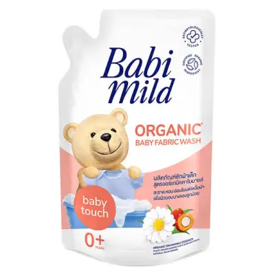 Babi Mild ผลิตภัณฑ์ซักผ้าเด็ก เบบี้มายด์ - เบบี้ ทัช ถุงเติม 600 มล.