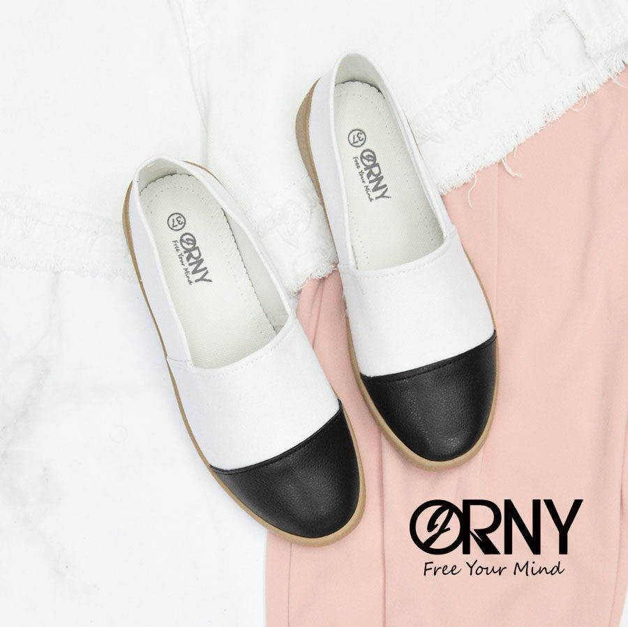 [No.OY88] ORNY(ออร์นี่) x Espadrilles รองเท้าผ้าใบ พื้นยางไม่ลื่น เดินสบายมาก