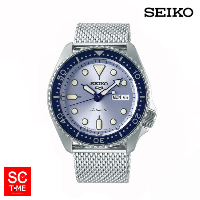 SC Time Online New Seiko 5 Sports Automatic นาฬิกาข้อมือผู้ชาย รุ่น SRPE77K1 สายสแตนเลส sctimeonline