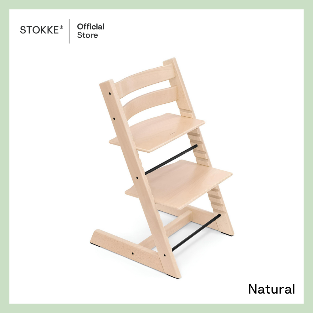 เก้าอี้กินข้าวเด็ก Stokke® Tripp Trapp® Chair ขายดีอันดับ 1 ทั่วโลก ใช้ได้ตั้งแต่แรกเกิด ถึงผู้ใหญ่