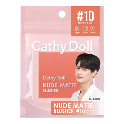 Cathy Doll นู้ดแมทท์บลัชเชอร์ 6g Cathy Doll Nude Matte Blusher 6g