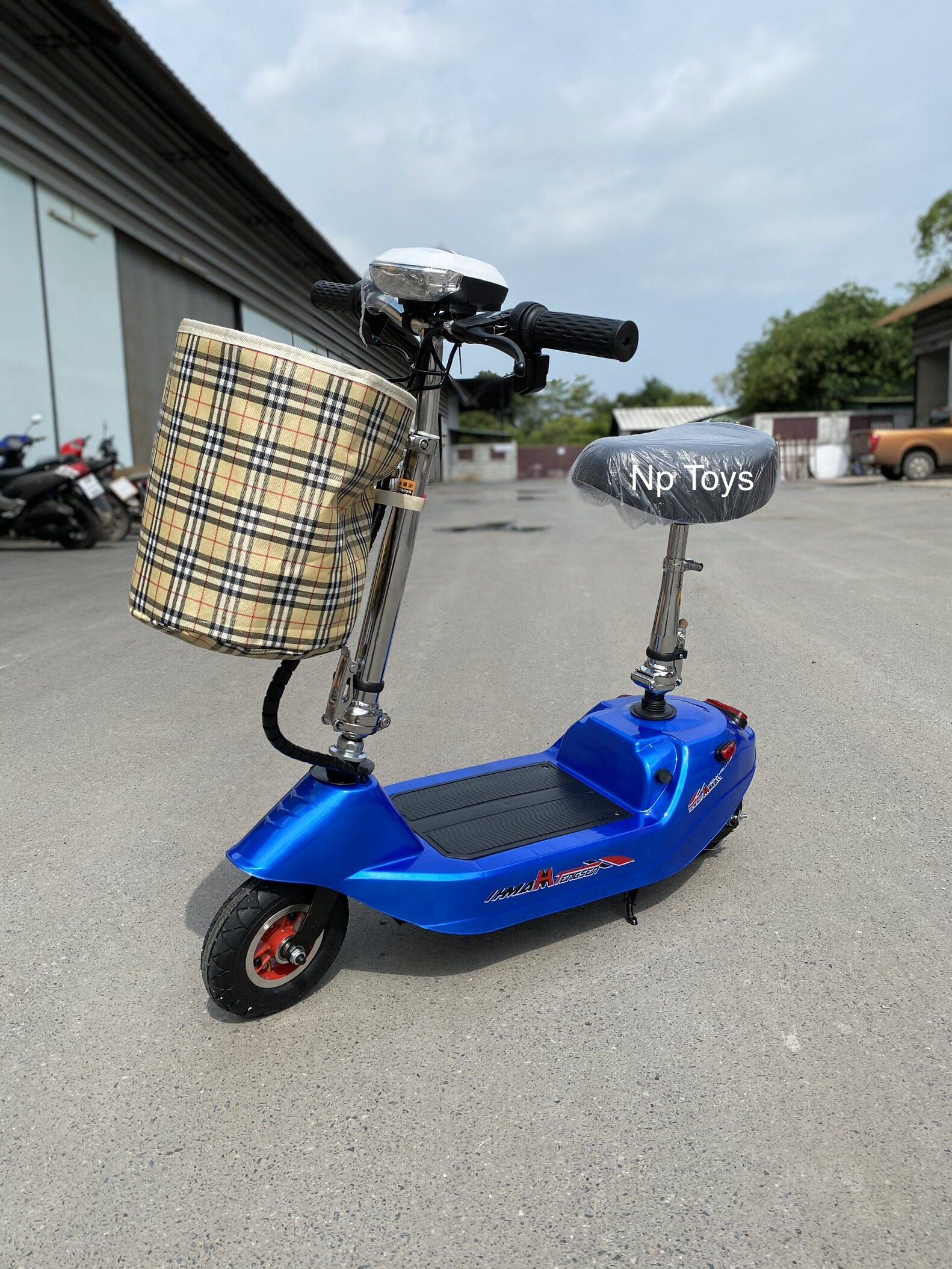 Toykidsshop สกู๊ตเตอร์ไฟฟ้าสำหรับเด็กโตและผู้ใหญ่ ขับคล่องตัว/คันใหญ่ทรงตัวง่ายE-scooter