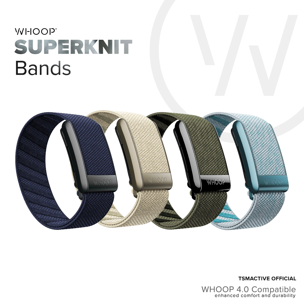 WHOOP Ultra-Soft SuperKnit Accessory Wristband 4.0 ราคา 3,290 บาท*ส่งฟรี