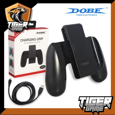 DOBE Charging Grip for Joy-Con Nintendo Switch (จอย grip Joy-con)(DOBE Controller Grip)(DOBE Charging Grip)(Grip จอยคอน)(grip joy con)(Charging Grip จอย Con)