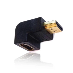 ภาพหน้าปกสินค้าHDMI Wellcore/oem ตัวต่อสาย HDMI แบบงอ สำหรับพื้นที่แคบในการเสียบช่อง HDMI ของทีวี (สีดำ) ที่เกี่ยวข้อง