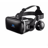 MOSKII 3D VR Headset Virtual Reality Glasses - 360 Panoramic with Built-in Stereo Headphones - Large Viewing Immersive Experience VR Headset HD VR Goggles for VR Games and 3D Movie Compatible ราคา 3,368 บาท*ส่งฟรี