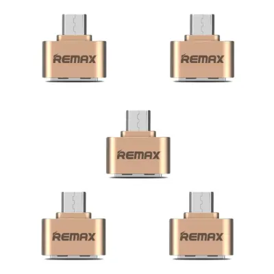 Remax OTG Adapter Android RA-OTG USB (สีทอง)