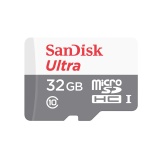 Sandisk MicroSD Ultra Class 10 80MB/S - 32GB (SDSQUNS_032G_GN3MN)