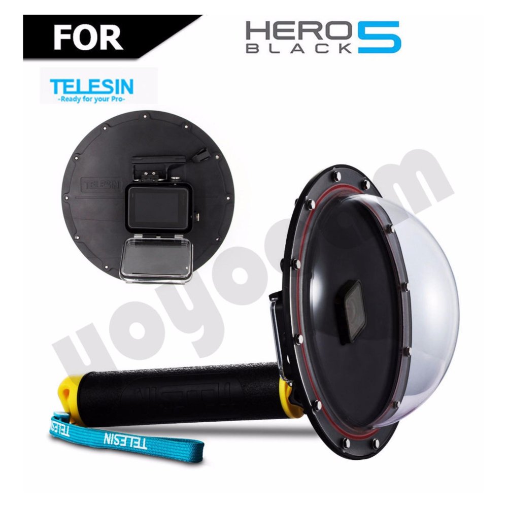 TELESIN GoPro Dome Port FOR GOPRO HERO 5 6 7 6