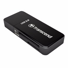 CARD READER EXTERNAL (การ์ดรีดเดอร์พกพา) TRANSCEND USB 3.0 TS-RDF5K (BLACK)