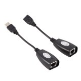 X-Tips USB 2.0 To RJ45 Extension Cable - Black ราคา 586 บาท*ส่งฟรี