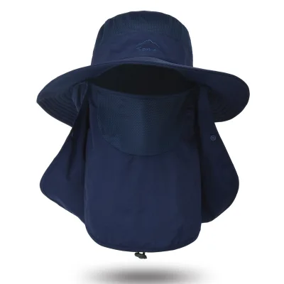 หมวกกันแดด กันแดด UV ได้ 99.8% หมวกกันแดด 360 องศา กันความร้อน ทรงปีกรอบ (9)