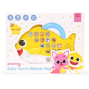 สินค้า [คูปองลดเพิ่ม 10%] Pinkfong Baby Shark Melody Pad ของเล่น เมโลดี้ แพ็ด สีเหลือง เบบี้ชาร์ค สุดน่ารัก มาพร้อม เสียงเพลง