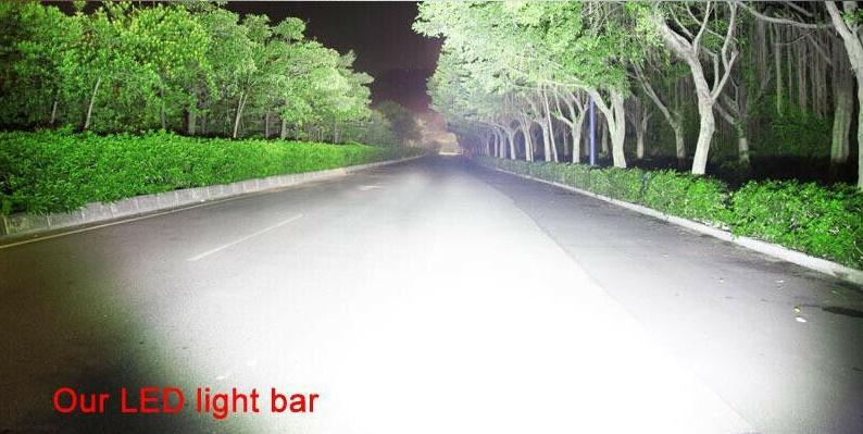Curved 3D LED Light Bar Spot Flood Combo Beam 180 watt 32 Inch. For Jeep SUV ATV Truck Work Driving Light ไฟรถยนต์บาร์ยาว ไฟหน้ารถ บาร์รถยนต์ 180 วัตต์ ทรงโค้ง เน้นเเสงพุ่งเเละกระจายในโคมเดียว รุ่น SuperBright คุณภาพสูง มีประกันสินค้า เเสงขาว จำนวน 1 โคม