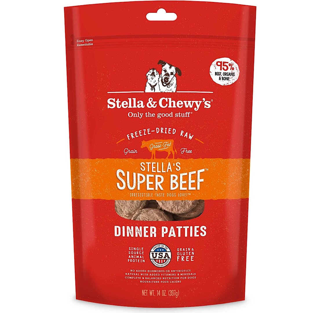 อาหารสุนัข Stella & Chewy’s Dinner Patties สูตร เนื้อวัว ขนาด 397 g
