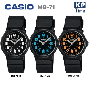 สินค้า Casio นาฬิกาข้อมือผู้ชาย/ผู้หญิง/นักเรียน สายเรซิน รุ่น MQ-71 ของแท้ ประกัน CMG