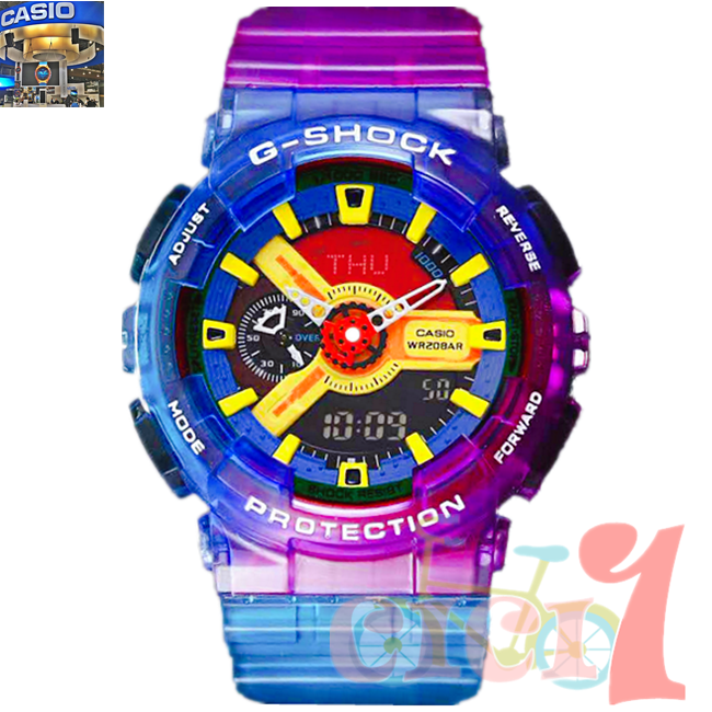 นาฬิกา G-shock watch”Jelly 2020 ใหม่ล่าสุด สีสันสดใส